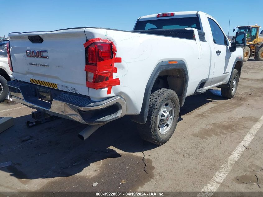 2021 GMC Sierra 2500Hd 2Wd Regular Cab Long Bed VIN: 1GT08LE79MF281217 Lot: 39228531