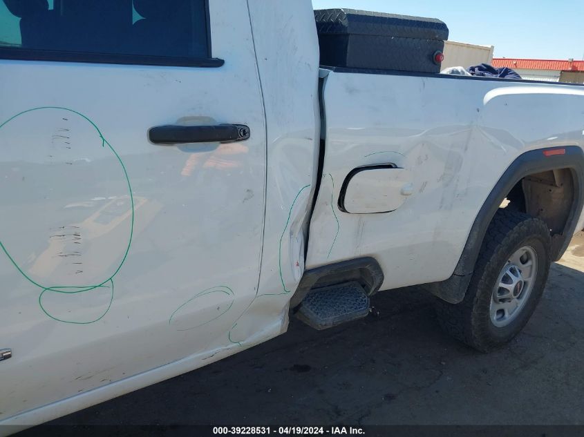 2021 GMC Sierra 2500Hd 2Wd Regular Cab Long Bed VIN: 1GT08LE79MF281217 Lot: 39228531