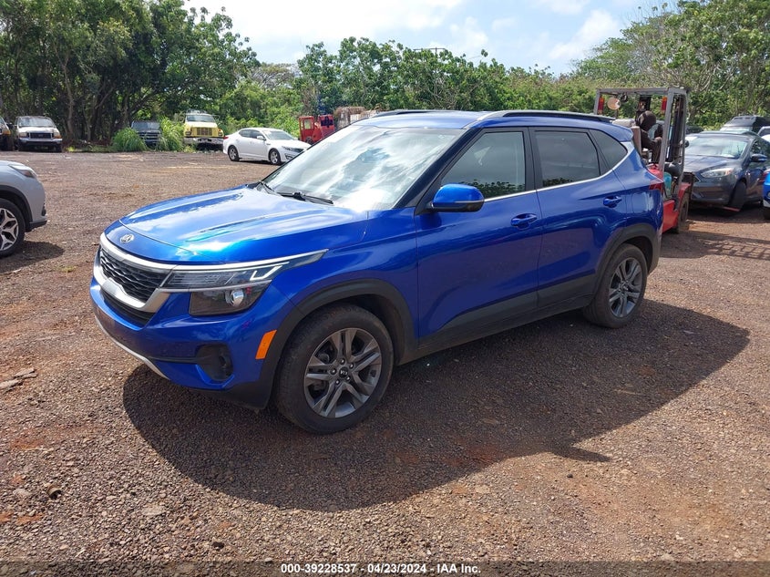 2021 Kia Seltos S VIN: KNDEU2AA1M7217728 Lot: 39228537