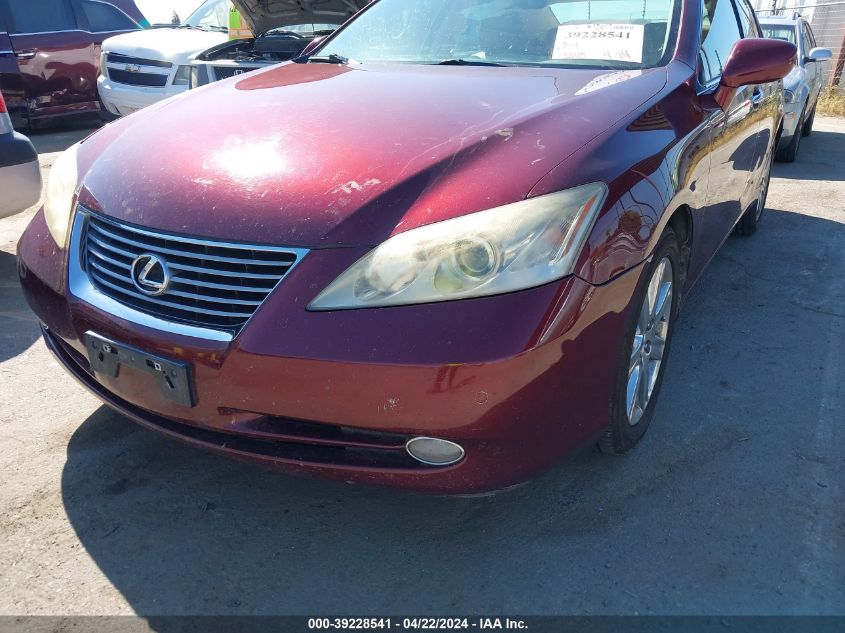 2008 Lexus Es 350 VIN: JTHBJ46GX82164985 Lot: 39228541