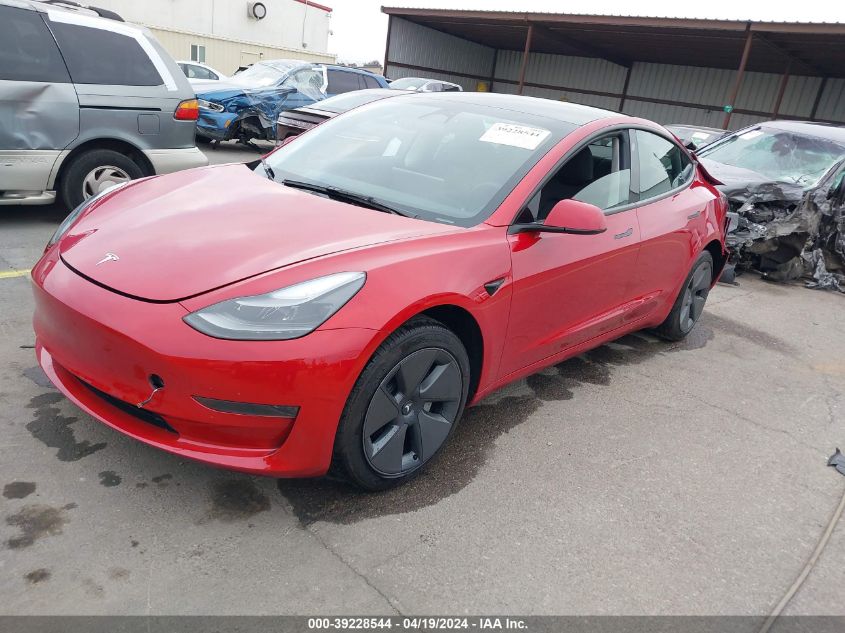 2023 Tesla Model 3 Rear-Wheel Drive VIN: 5YJ3E1EA0PF544452 Lot: 39228544