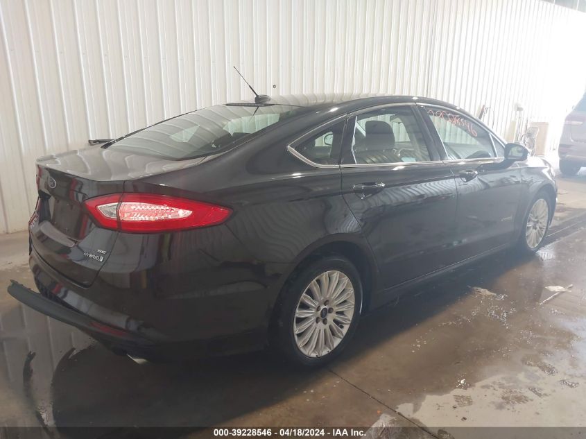 2015 Ford Fusion Hybrid Se VIN: 3FA6P0LUXFR145890 Lot: 39250685