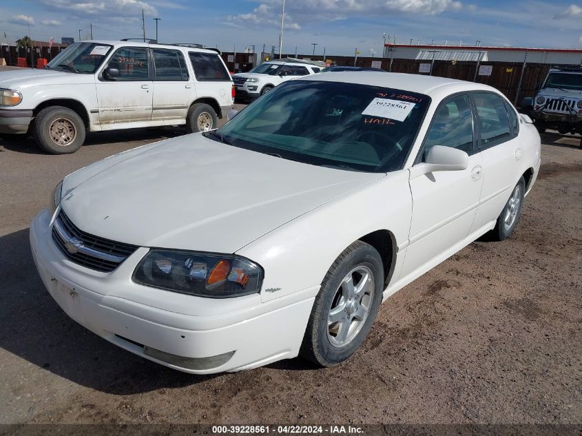 2005 Chevrolet Impala Ls VIN: 2G1WH52K959325279 Lot: 39228561