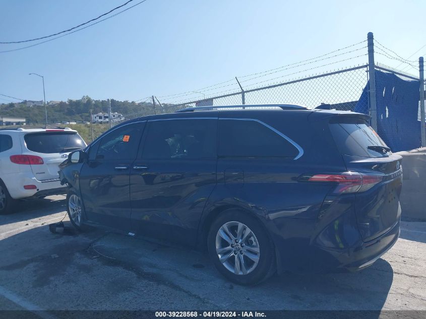 2023 Toyota Sienna Limited VIN: 5TDZRKEC3PS163065 Lot: 39228568