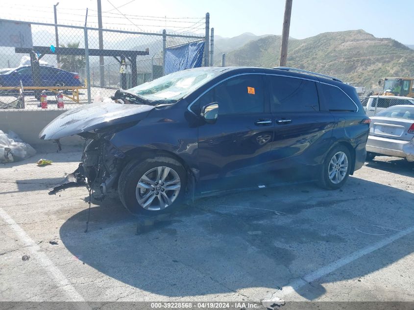 2023 Toyota Sienna Limited VIN: 5TDZRKEC3PS163065 Lot: 39228568