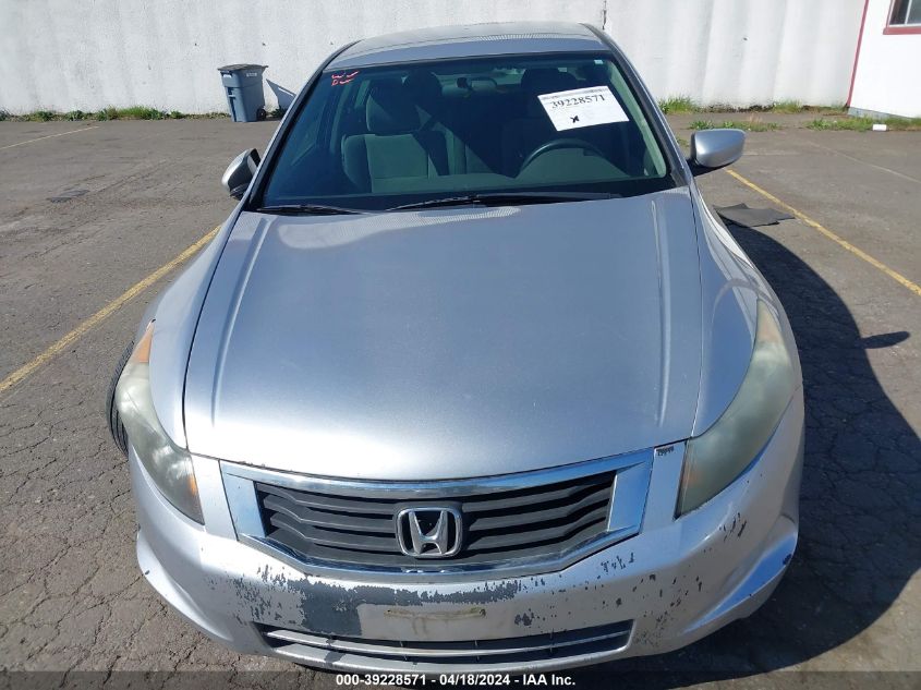 2010 Honda Accord 2.4 Lx-P VIN: 1HGCP2F47AA183425 Lot: 39228571