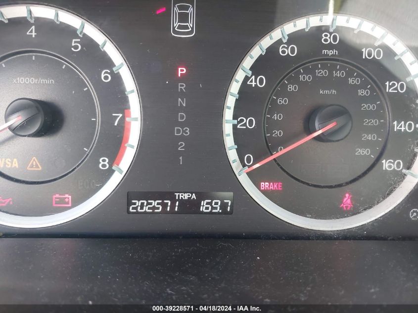 2010 Honda Accord 2.4 Lx-P VIN: 1HGCP2F47AA183425 Lot: 39228571