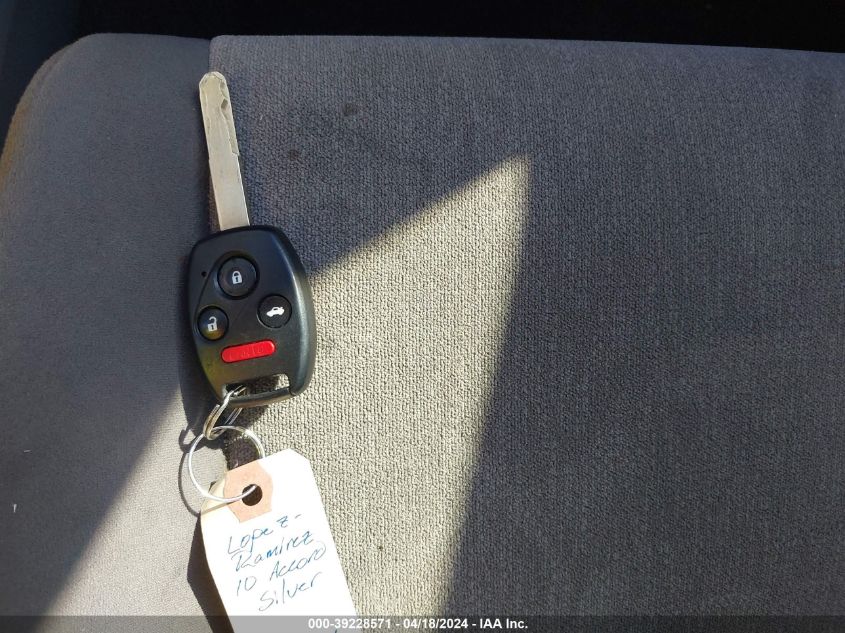 2010 Honda Accord 2.4 Lx-P VIN: 1HGCP2F47AA183425 Lot: 39228571