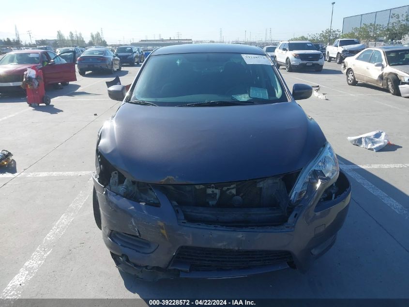 2014 Nissan Sentra Fe+ S/Fe+ Sv/S/Sl/Sr/Sv VIN: 3N1AB7AP1EL667496 Lot: 39228572