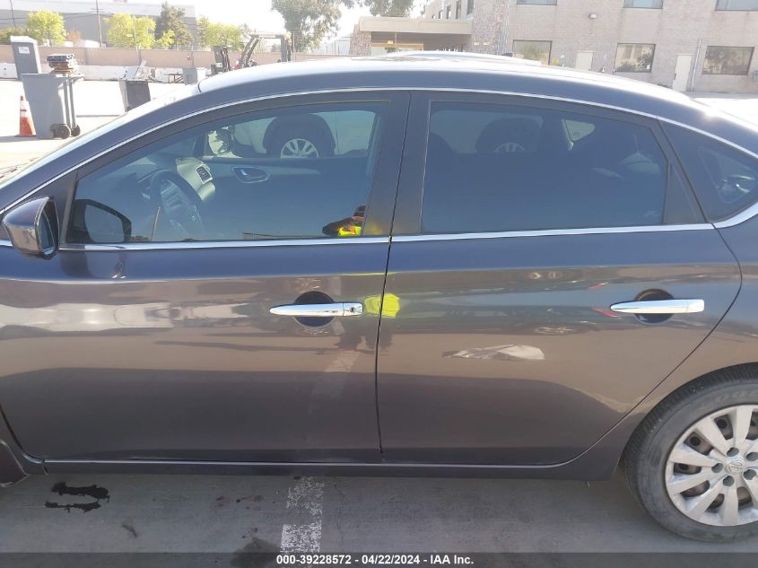 2014 Nissan Sentra Fe+ S/Fe+ Sv/S/Sl/Sr/Sv VIN: 3N1AB7AP1EL667496 Lot: 39228572