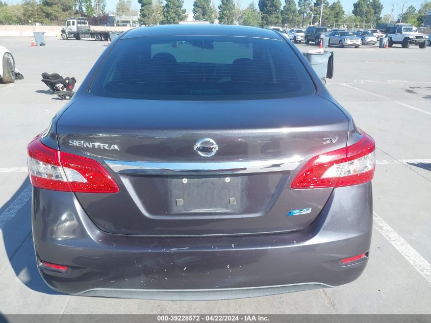 2014 Nissan Sentra Fe+ S/Fe+ Sv/S/Sl/Sr/Sv VIN: 3N1AB7AP1EL667496 Lot: 39228572