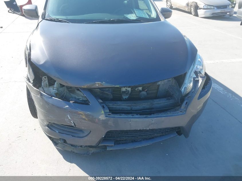 2014 Nissan Sentra Fe+ S/Fe+ Sv/S/Sl/Sr/Sv VIN: 3N1AB7AP1EL667496 Lot: 39228572