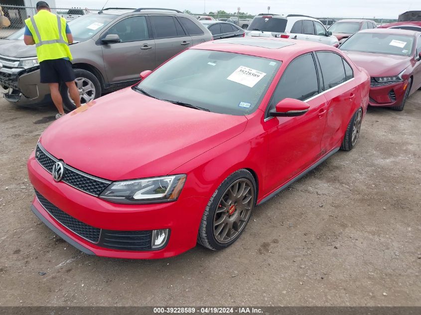 2014 Volkswagen Jetta Gli Autobahn W/Nav VIN: 3VW5S7AJ8EM368850 Lot: 39257349