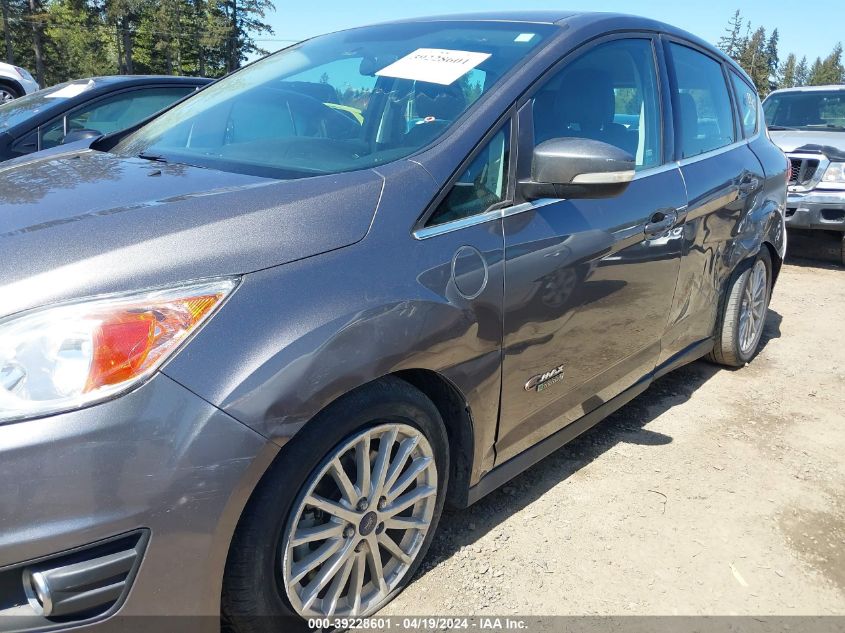 2014 Ford C-Max Energi Sel VIN: 1FADP5CU3EL521234 Lot: 39228601
