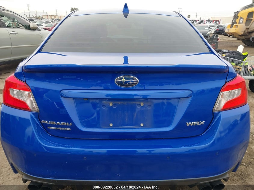 2019 SUBARU WRX LIMITED - JF1VA1P66K8820435