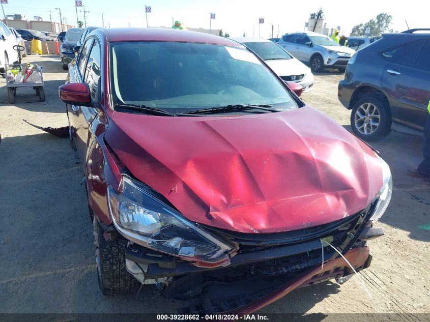2017 Nissan Sentra Sv VIN: 3N1AB7AP6HY401947 Lot: 39252087