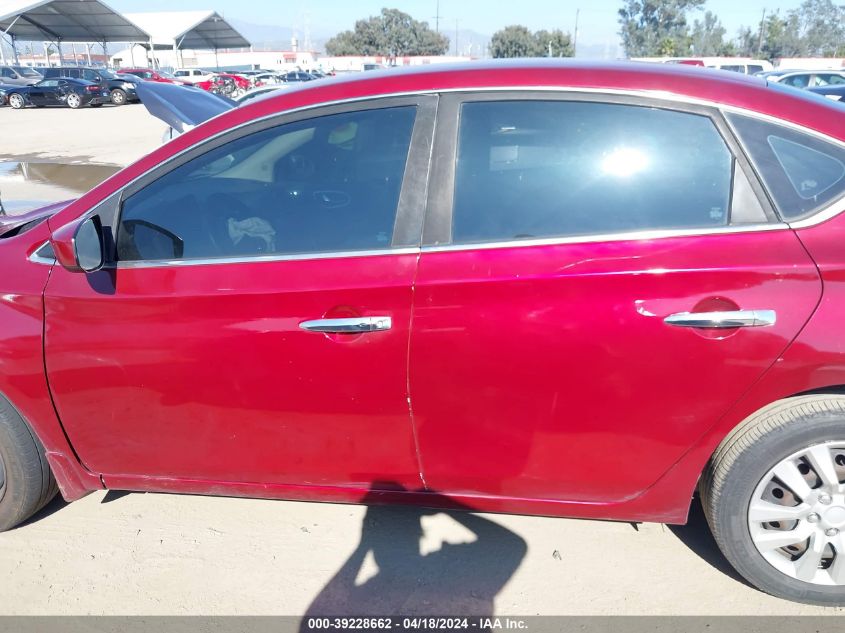 2017 Nissan Sentra Sv VIN: 3N1AB7AP6HY401947 Lot: 39252087