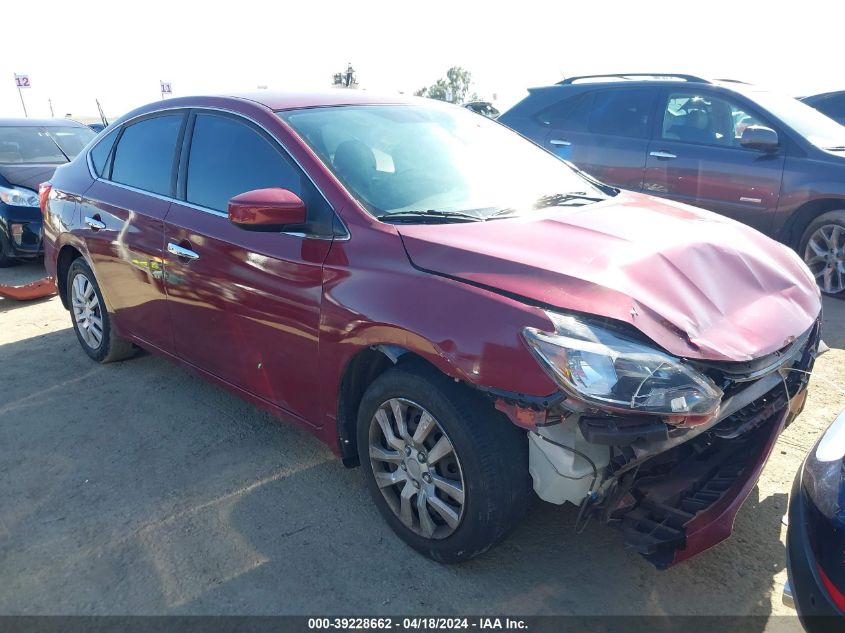 2017 Nissan Sentra Sv VIN: 3N1AB7AP6HY401947 Lot: 39252087