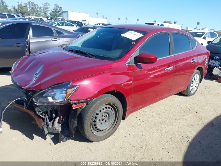 2017 Nissan Sentra Sv VIN: 3N1AB7AP6HY401947 Lot: 39252087