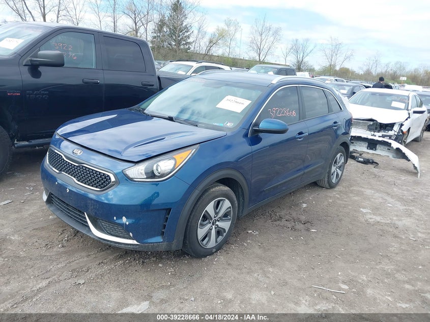 2018 Kia Niro Lx VIN: KNDCB3LC9J5124027 Lot: 39228666