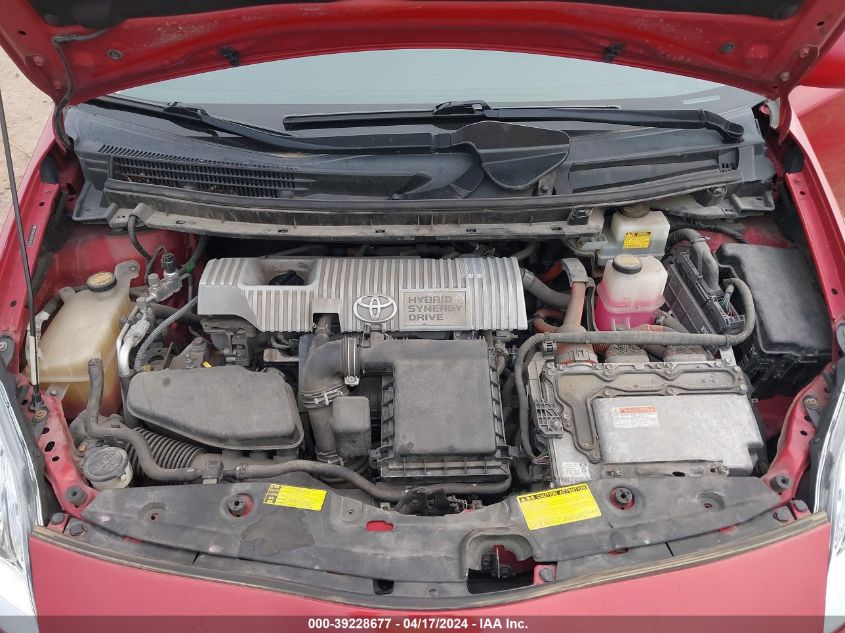 2010 Toyota Prius Ii VIN: JTDKN3DU3A5182273 Lot: 39228677