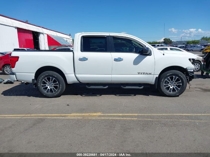 2021 Nissan Titan Sv 4X4 VIN: 1N6AA1ED0MN535144 Lot: 39228681