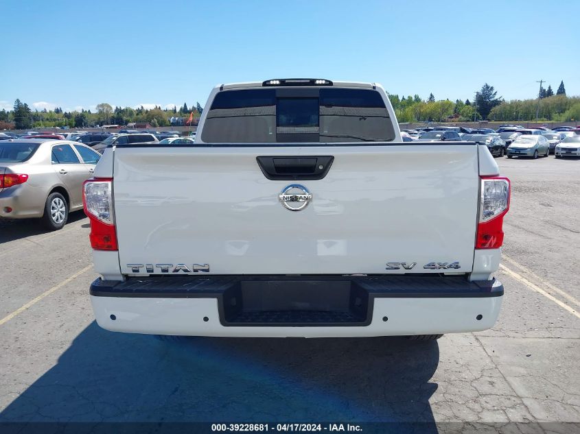 2021 Nissan Titan Sv 4X4 VIN: 1N6AA1ED0MN535144 Lot: 39228681