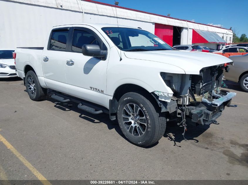 2021 Nissan Titan Sv 4X4 VIN: 1N6AA1ED0MN535144 Lot: 39228681