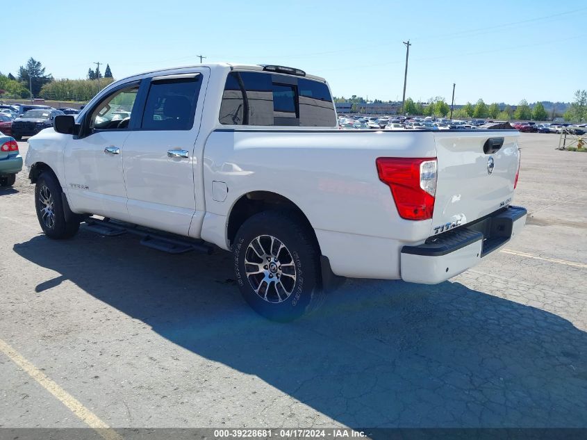 2021 Nissan Titan Sv 4X4 VIN: 1N6AA1ED0MN535144 Lot: 39228681