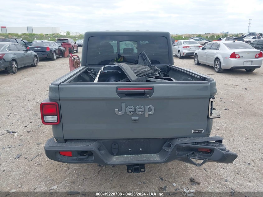 VIN 1C6HJTFG6PL547392 2023 JEEP GLADIATOR OVERLAND