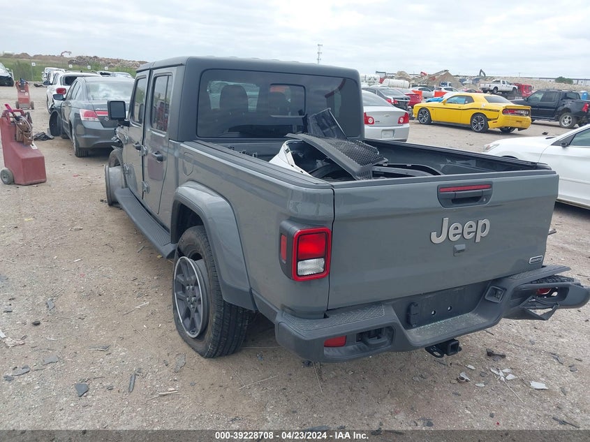 VIN 1C6HJTFG6PL547392 2023 JEEP GLADIATOR OVERLAND