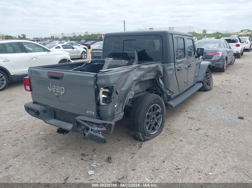 VIN 1C6HJTFG6PL547392 2023 JEEP GLADIATOR OVERLAND
