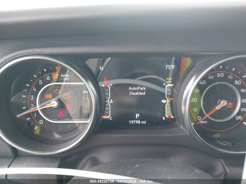 VIN 1C6HJTFG6PL547392 2023 JEEP GLADIATOR OVERLAND