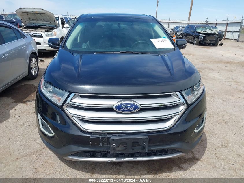 2018 Ford Edge Titanium VIN: 2FMPK3K93JBB74971 Lot: 39228713