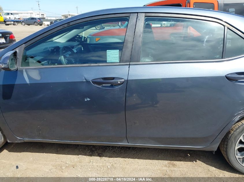 2014 Toyota Corolla S Plus VIN: 5YFBURHEXEP092507 Lot: 39254491