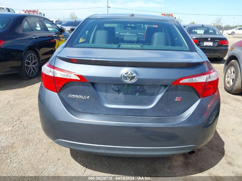 2014 Toyota Corolla S Plus VIN: 5YFBURHEXEP092507 Lot: 39254491