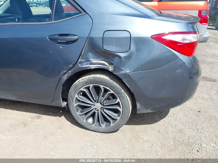 2014 Toyota Corolla S Plus VIN: 5YFBURHEXEP092507 Lot: 39254491