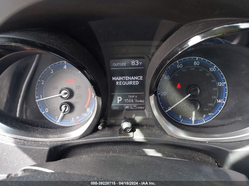 2014 Toyota Corolla S Plus VIN: 5YFBURHEXEP092507 Lot: 39254491