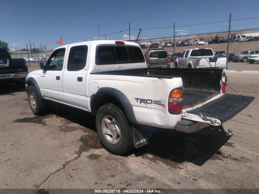 2003 Toyota Tacoma Base V6 VIN: 5TEHN72N93Z242747 Lot: 39228718