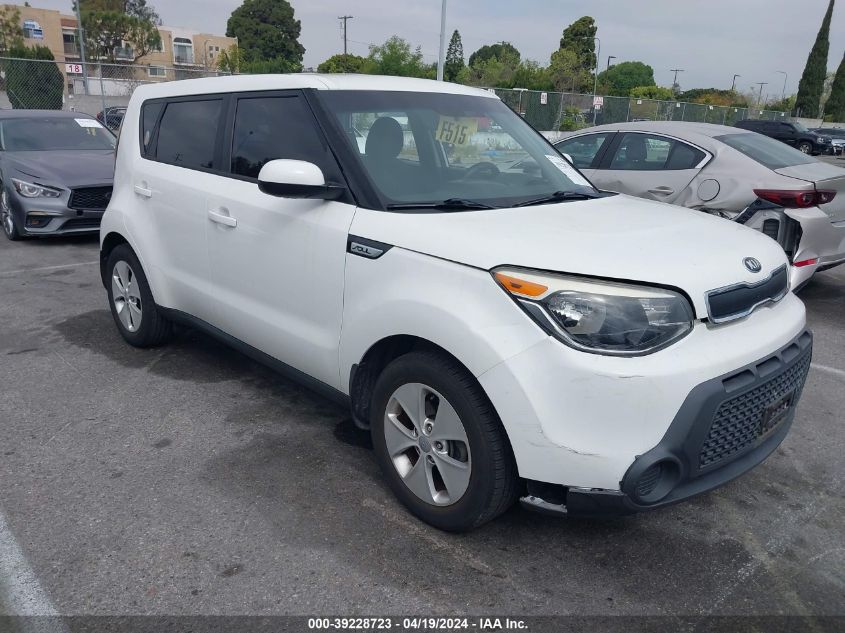 2015 Kia Soul VIN: KNDJN2A27F7781181 Lot: 39228723