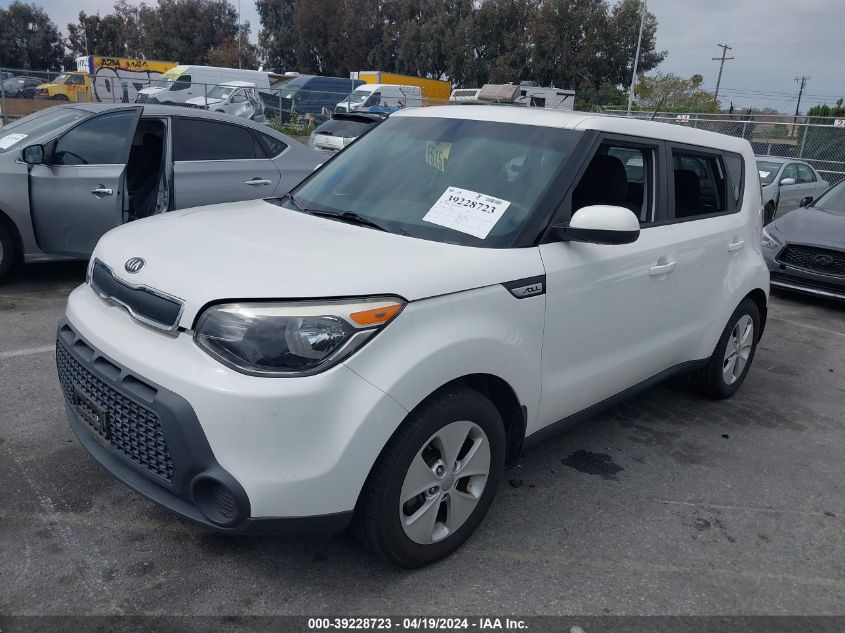2015 Kia Soul VIN: KNDJN2A27F7781181 Lot: 39228723
