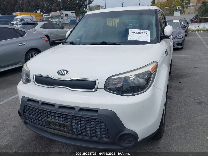 2015 Kia Soul VIN: KNDJN2A27F7781181 Lot: 39228723