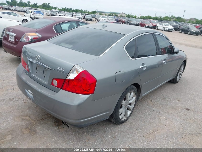 2006 Infiniti M45 VIN: JNKBY01E96M205585 Lot: 39228729