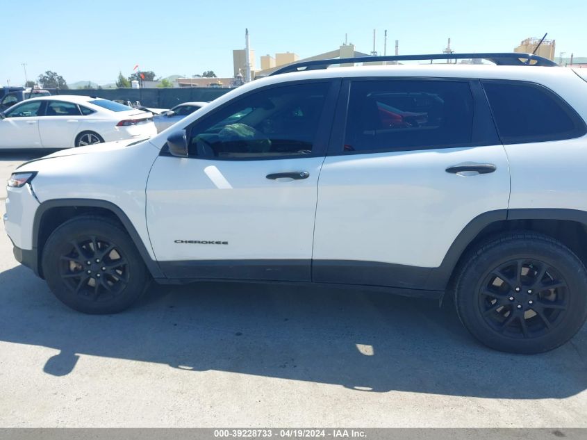 2016 Jeep Cherokee Sport VIN: 1C4PJMAB1GW374921 Lot: 39228733