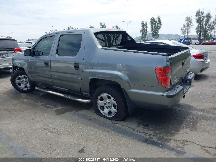 2009 Honda Ridgeline Rt VIN: 5FPYK16209B106305 Lot: 39256249