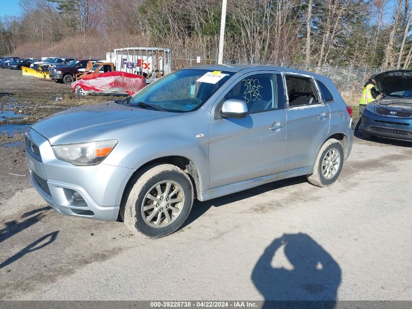 2011 Mitsubishi Outlander Sport Es VIN: JA4AP3AU7BZ005742 Lot: 76774653