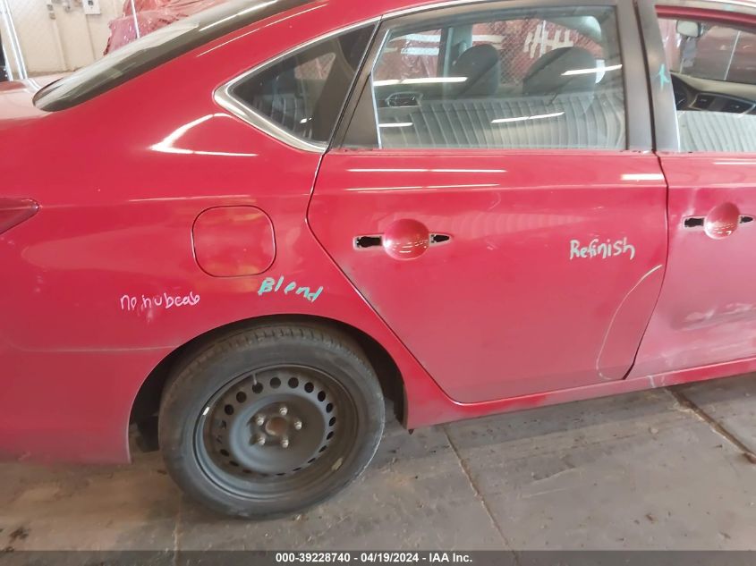 2017 Nissan Sentra Sv VIN: 3N1AB7AP3HL693439 Lot: 39228740