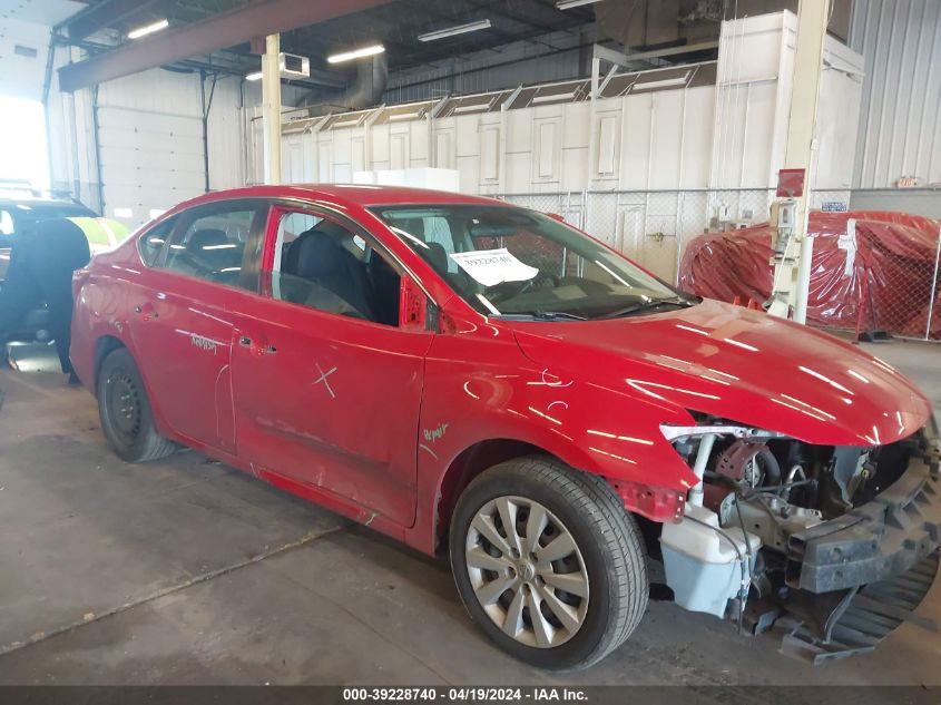 2017 Nissan Sentra Sv VIN: 3N1AB7AP3HL693439 Lot: 39257040