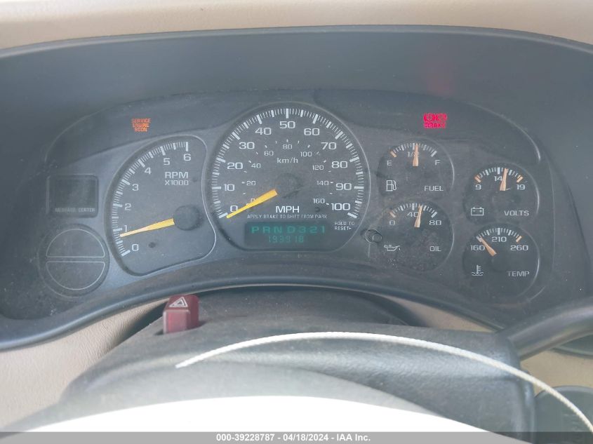 2001 Chevrolet Silverado 1500 Ls VIN: 2GCEC19T811315831 Lot: 39228787