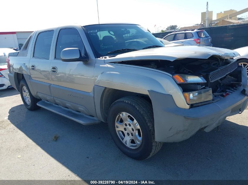 2002 Chevrolet Avalanche 1500 VIN: 3GNEC13T02G128995 Lot: 39228790